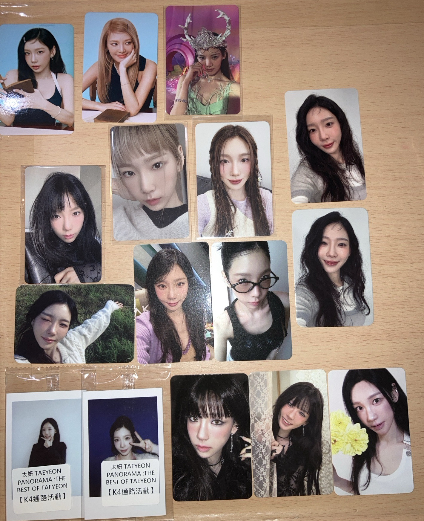 太妍小卡盤 +2張孝淵小卡 +未拆智能專