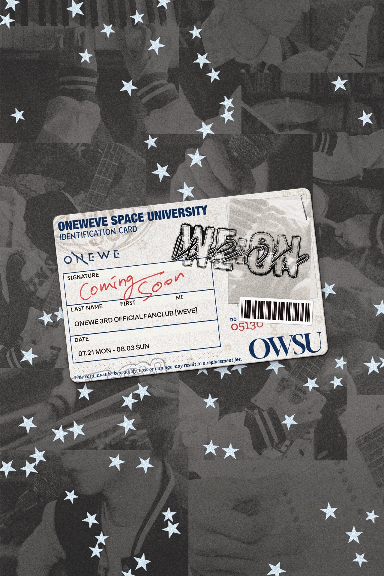 ONEWE 3RD OFFICIAL FANCLUB [WEVE] FAN KIT