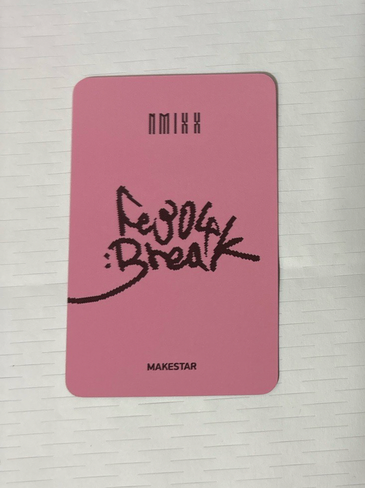 ✨BREAK  比讚閃卡