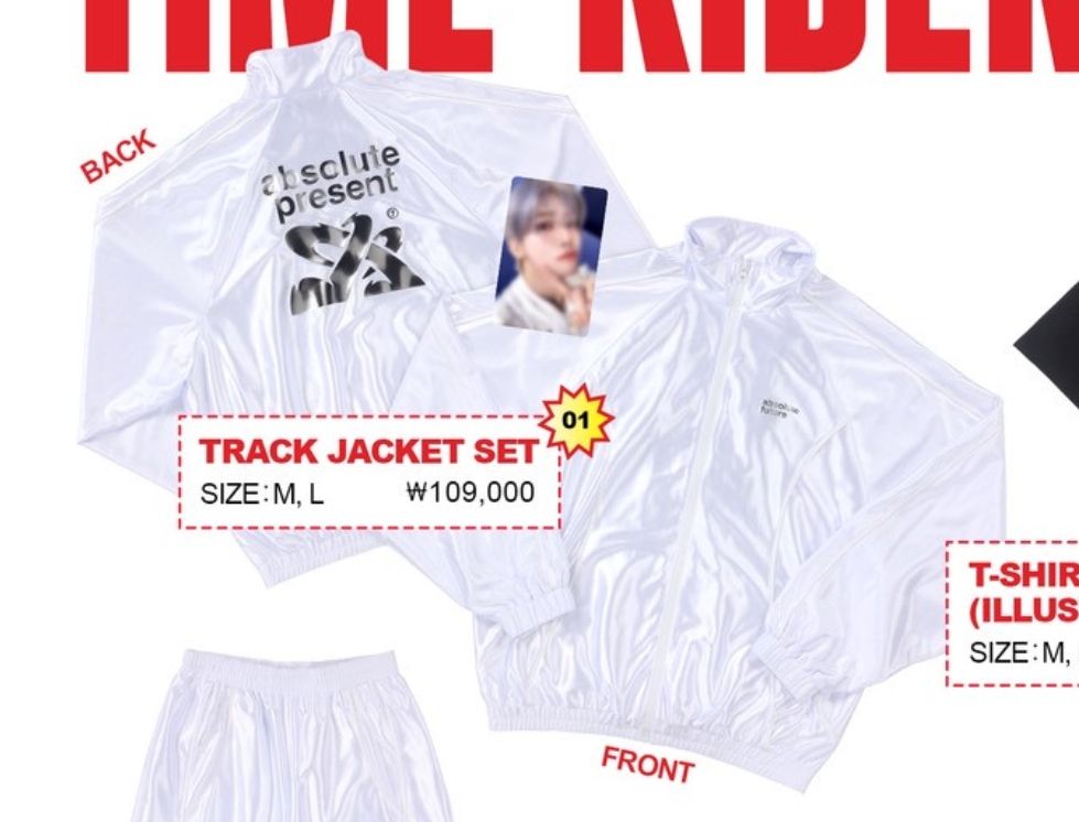 TIME RIDERS 外套（僅外套）