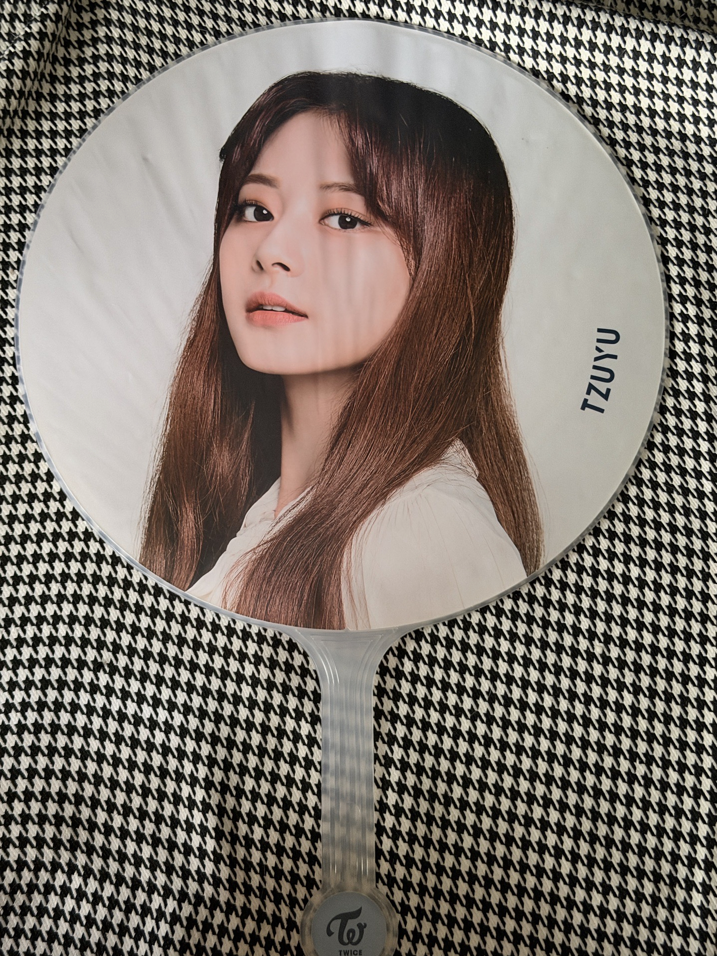 （現貨 紙箱寄出 可當日寄出）twice world in a day 子瑜 大扇 扇子