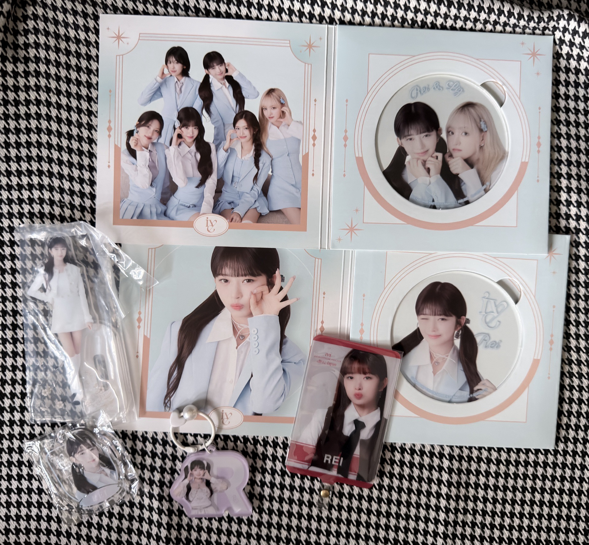 （現貨整圖出 可當日寄出）ive rei盤 杯墊 吊飾