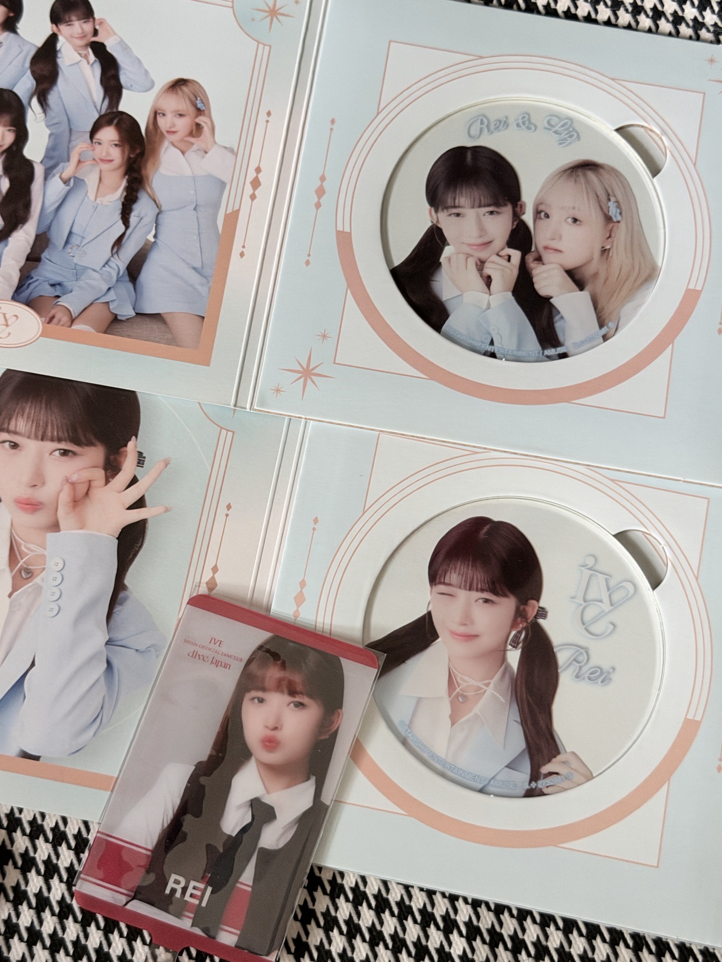 （現貨整圖出 可當日寄出）ive rei盤 杯墊 吊飾