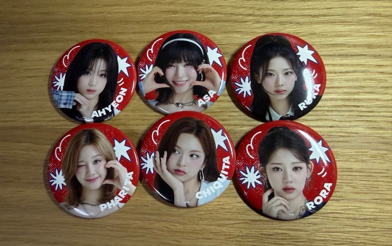 BABYMONSTER 亞巡日場限定徽章