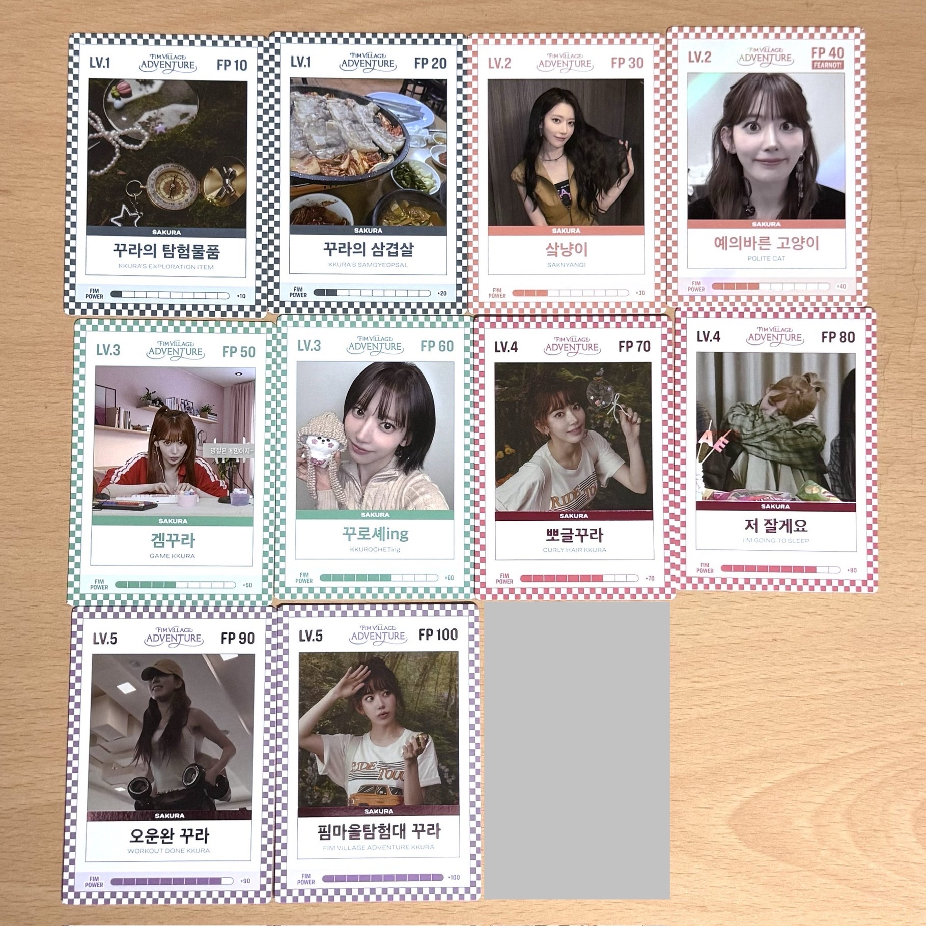 非現｜四期會員禮 FIM CARD/櫻花10張