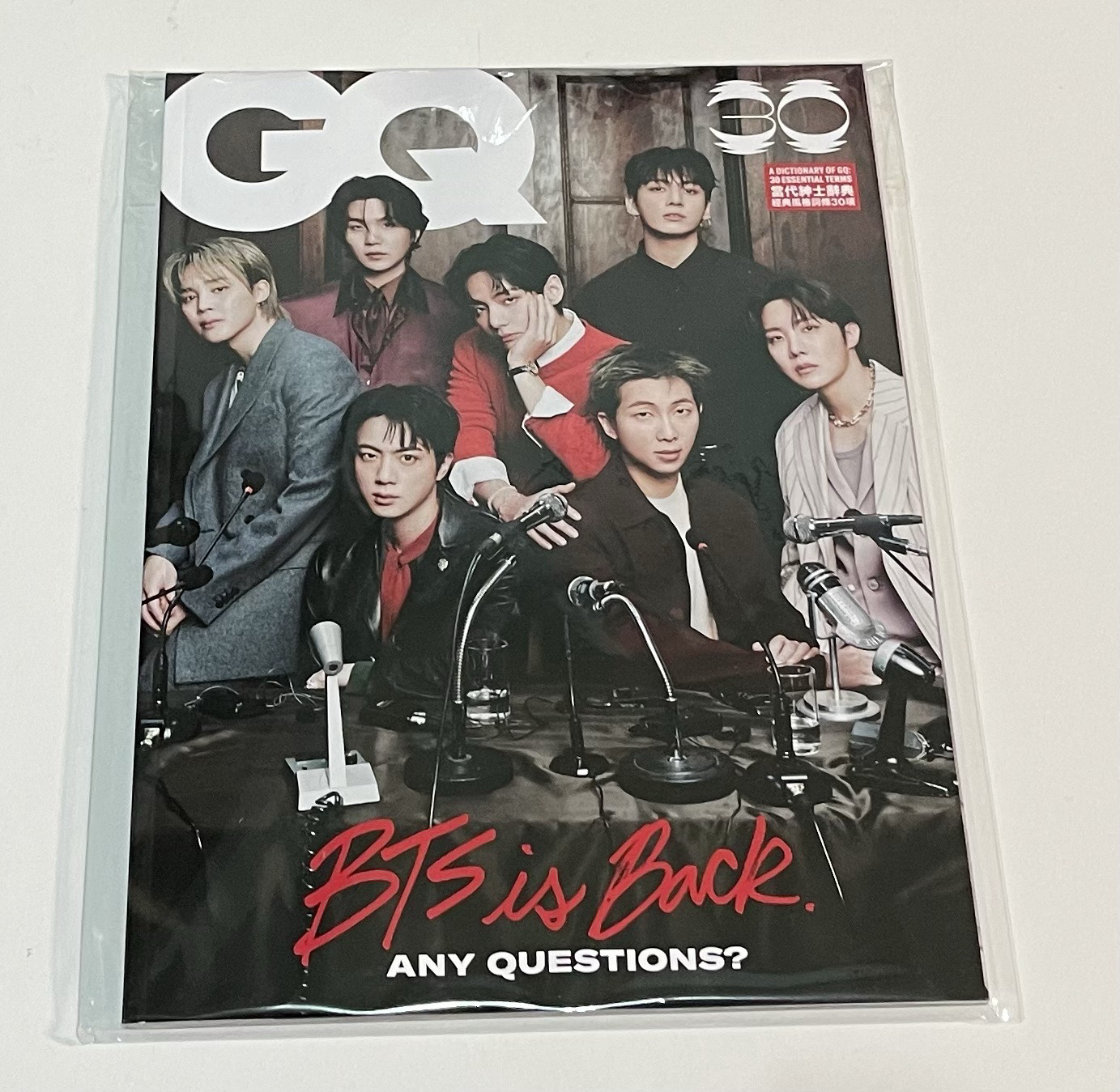 GQ 2026年 中文版 & GQ KOREA 2026年3月號 封面 BTS 重啟回歸 （共2冊） 不拆售