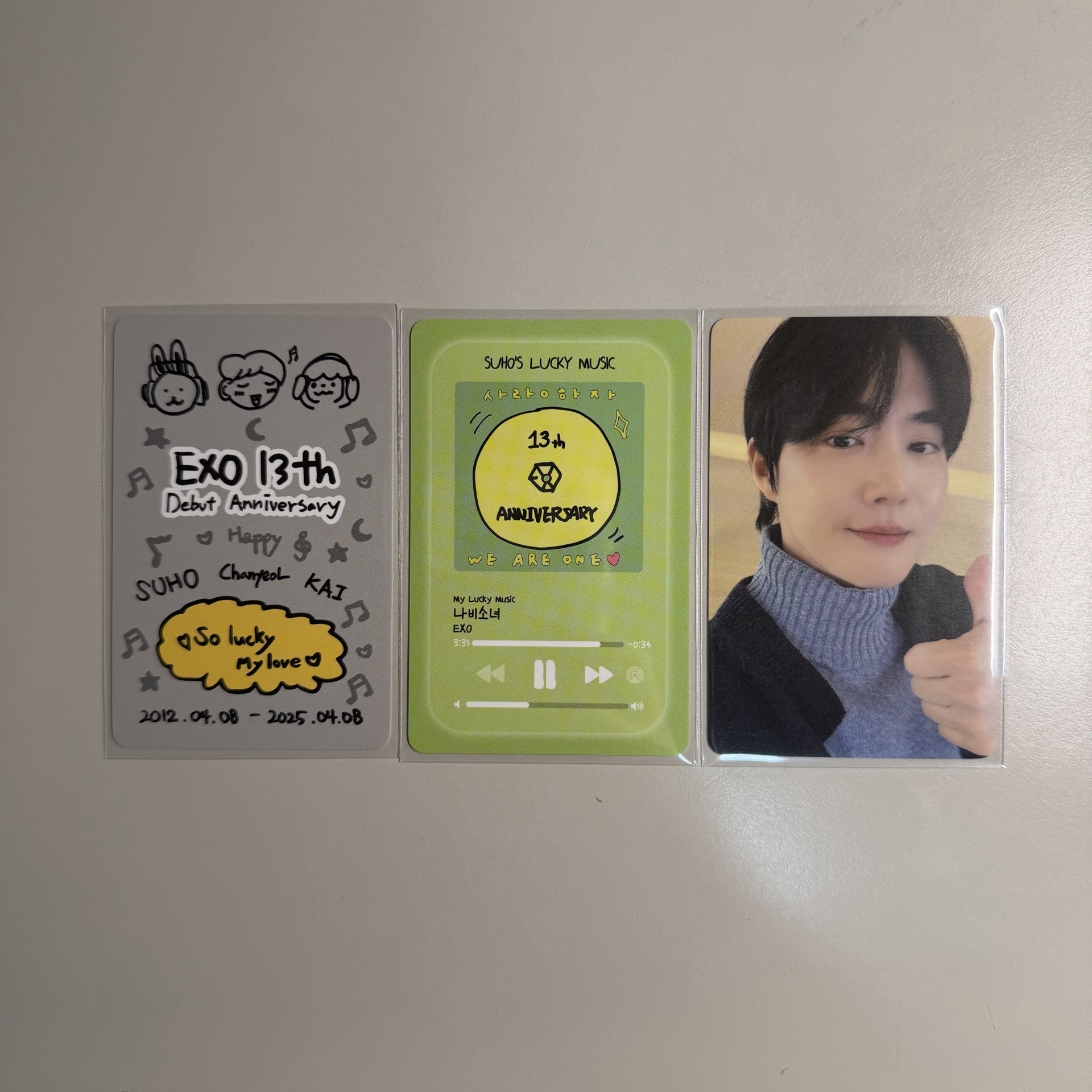 EXO 13週年 SUHO幸運卡包