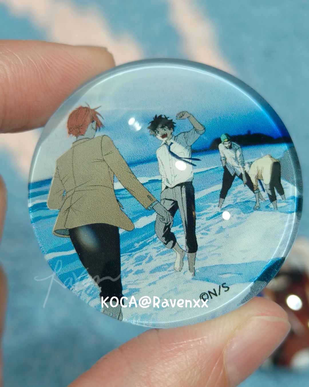 惡靈剋星 JS 玻璃磁鐵 全新