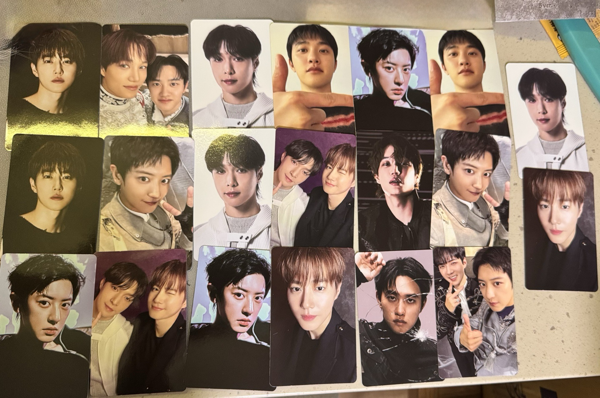 EXO正八快閃隨機卡-全員