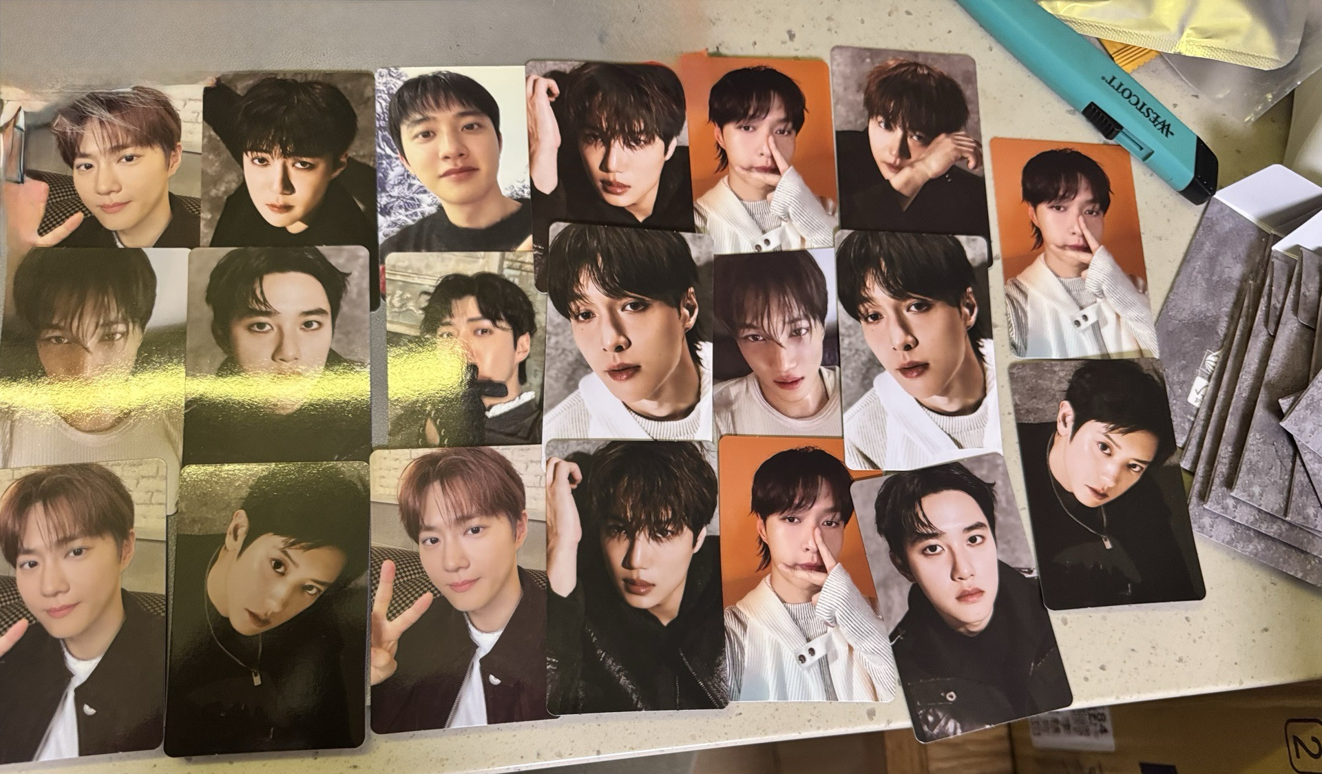 EXO正八快閃隨機卡-全員