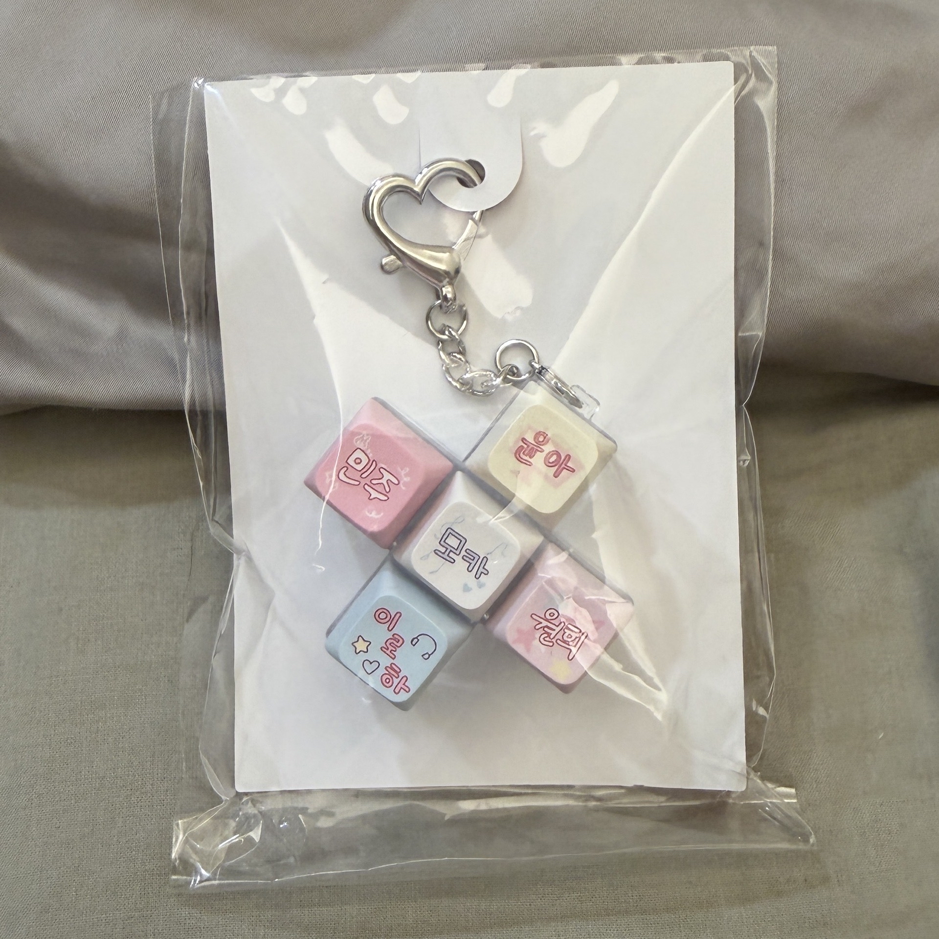 ILLIT 場周 鍵帽鑰匙圈