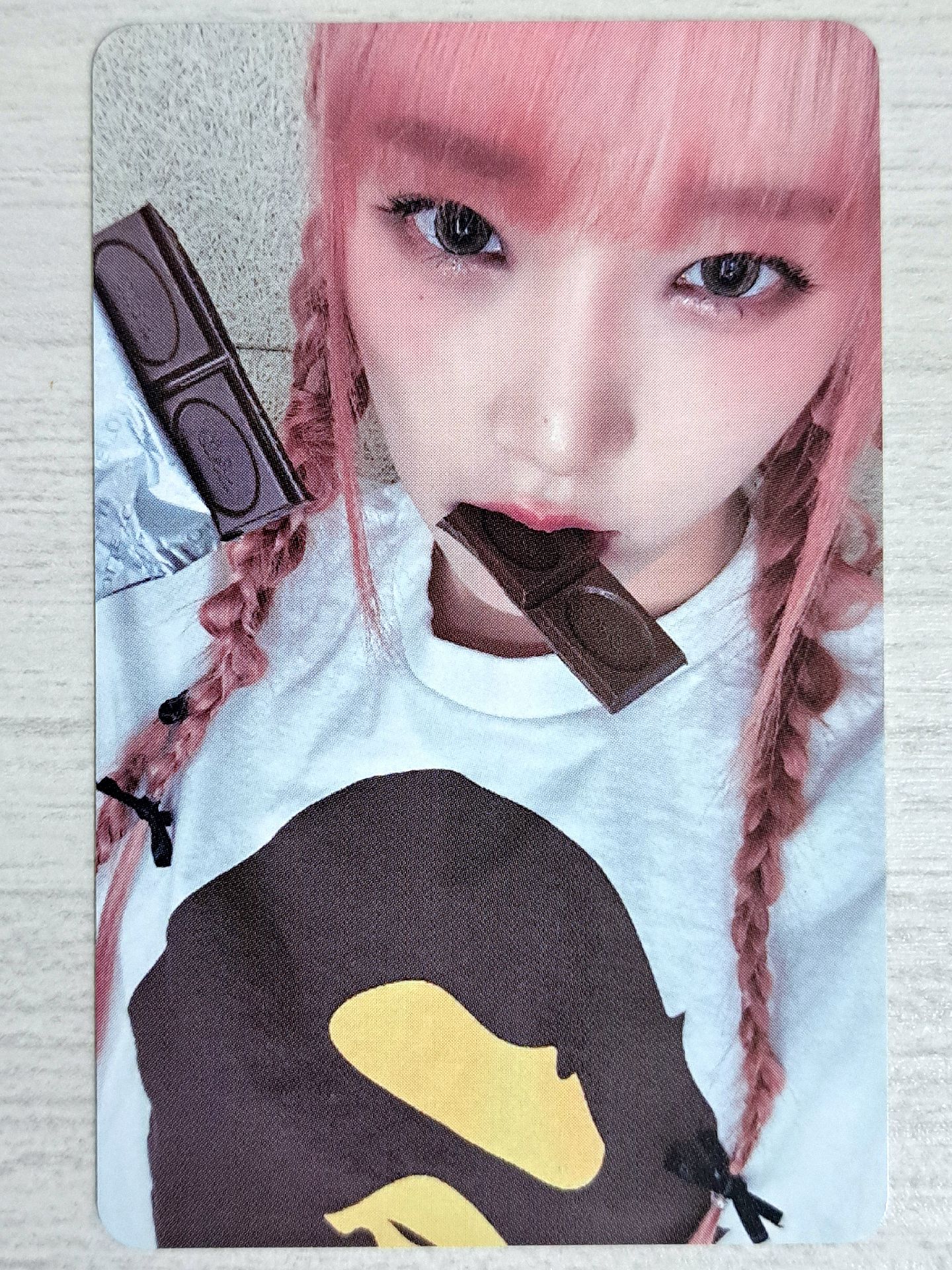 HATE XX wm 簽售卡 巧克力椰