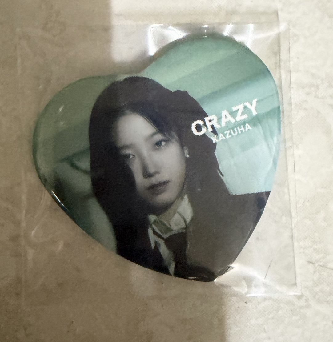 一葉 CRAZY JP 徽章 can badge