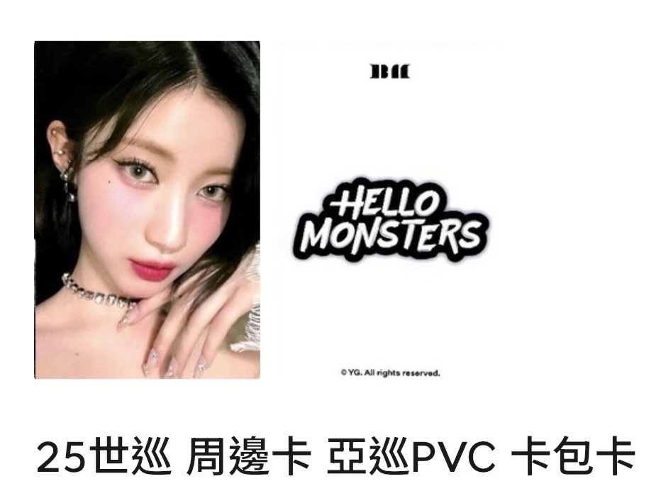 25世巡 周邊卡 亞巡PVC 卡包卡