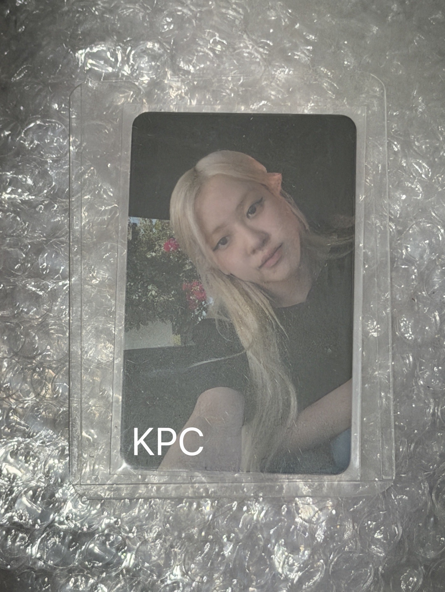 BLACKPINK ROSÉ 倫敦快閃滿額卡