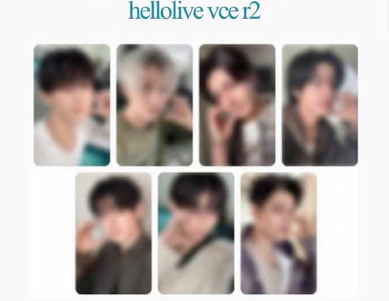 非現 enhypen 迷七 hl 視簽2.0 簽售卡 