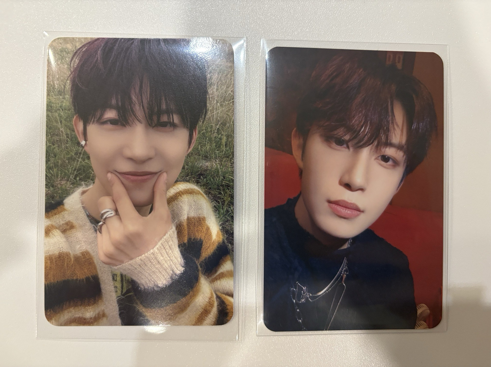 迷一 ms 自由POSE /嘴角 簽售卡 共兩張