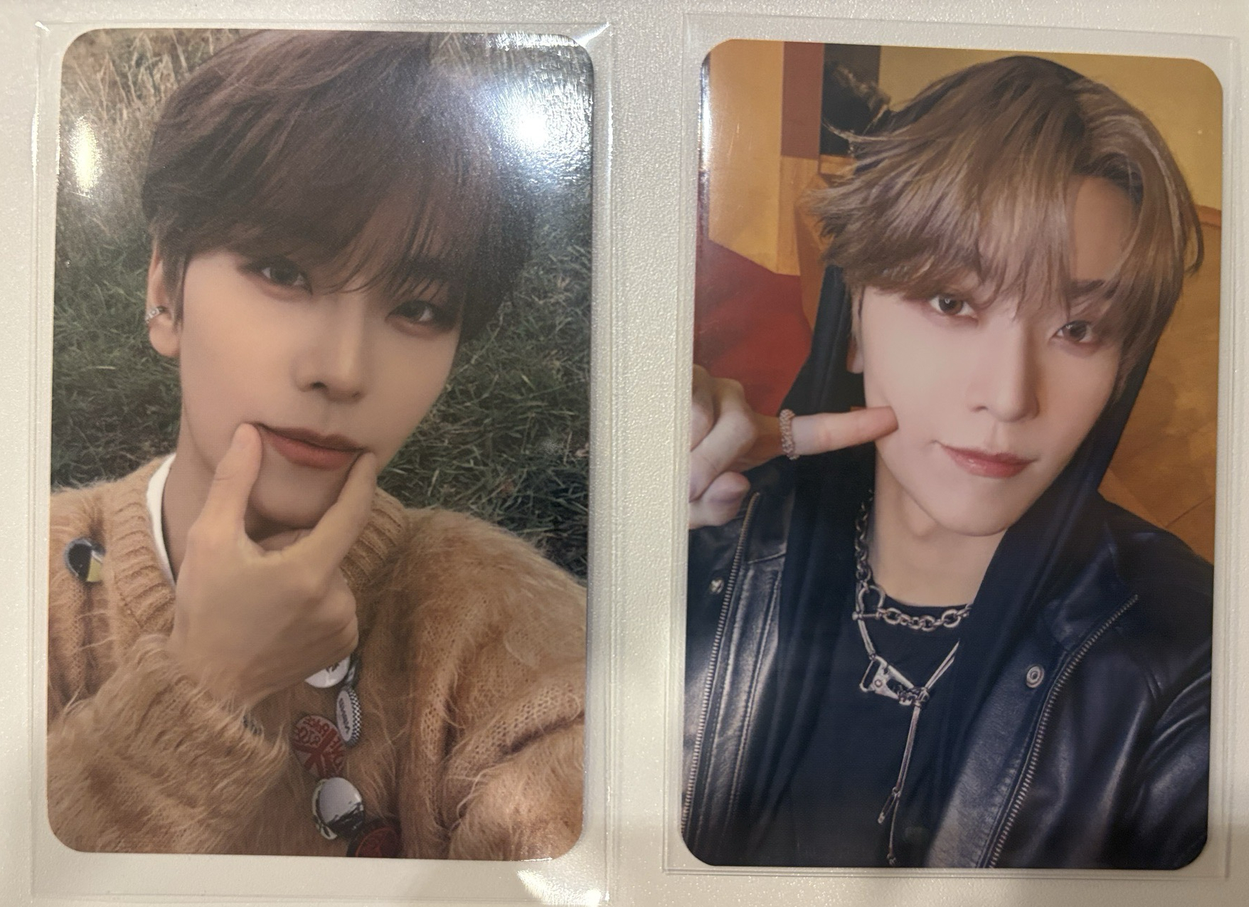 迷一 ms 自由POSE /嘴角 簽售卡 共兩張