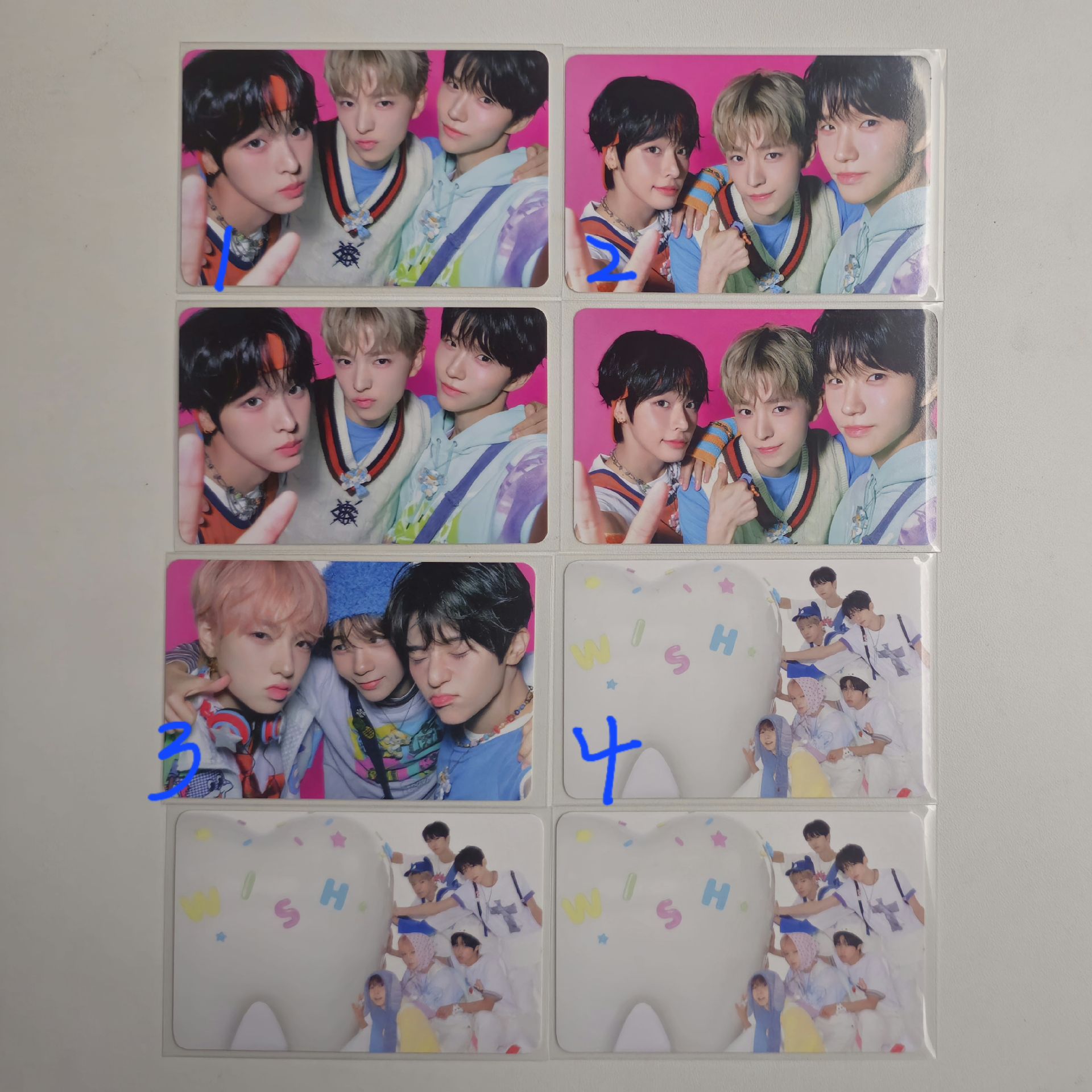 NCT WISH | 2026年曆後續隨機卡