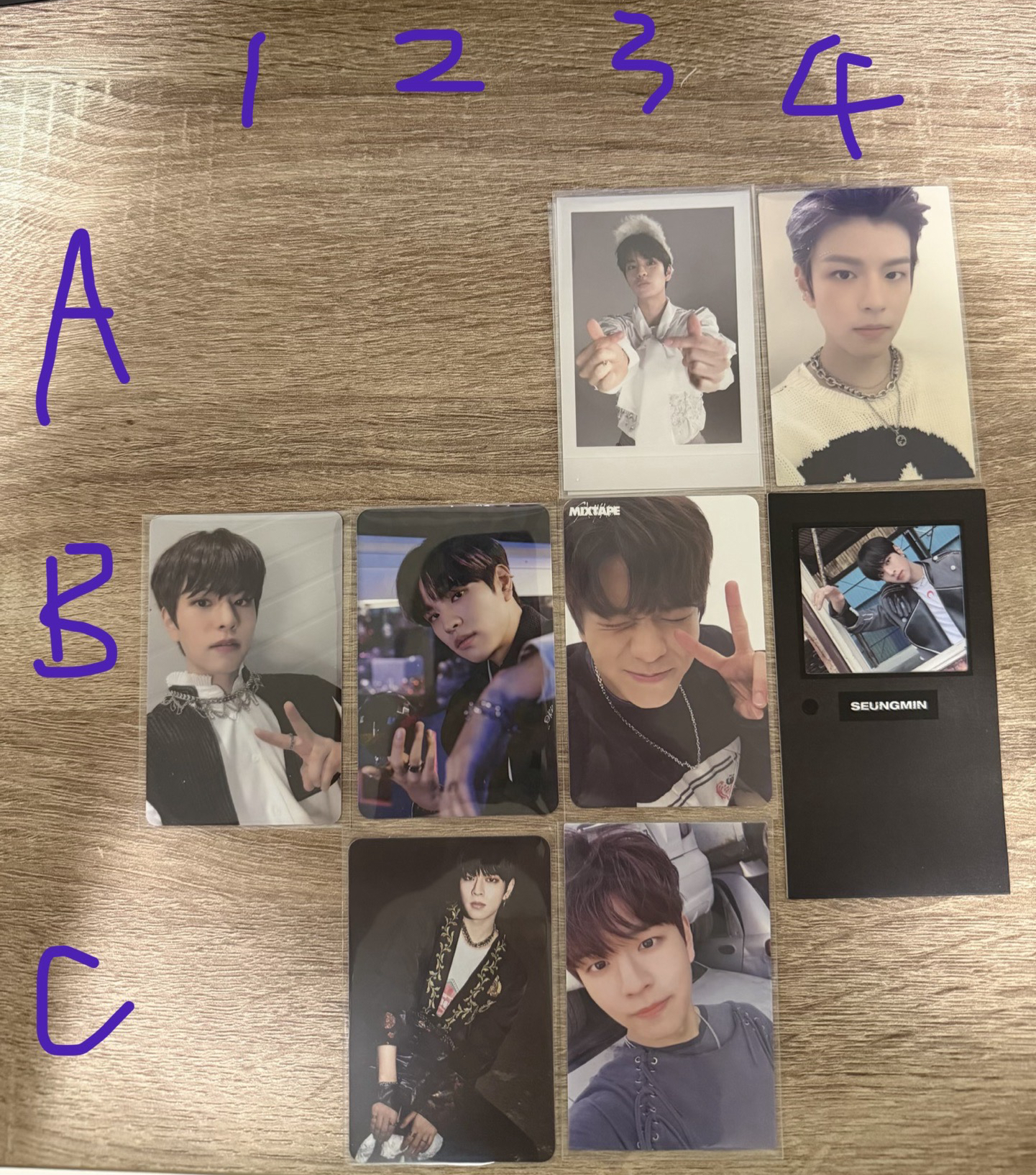 Stray kids 昇玟 小卡 專卡 特典