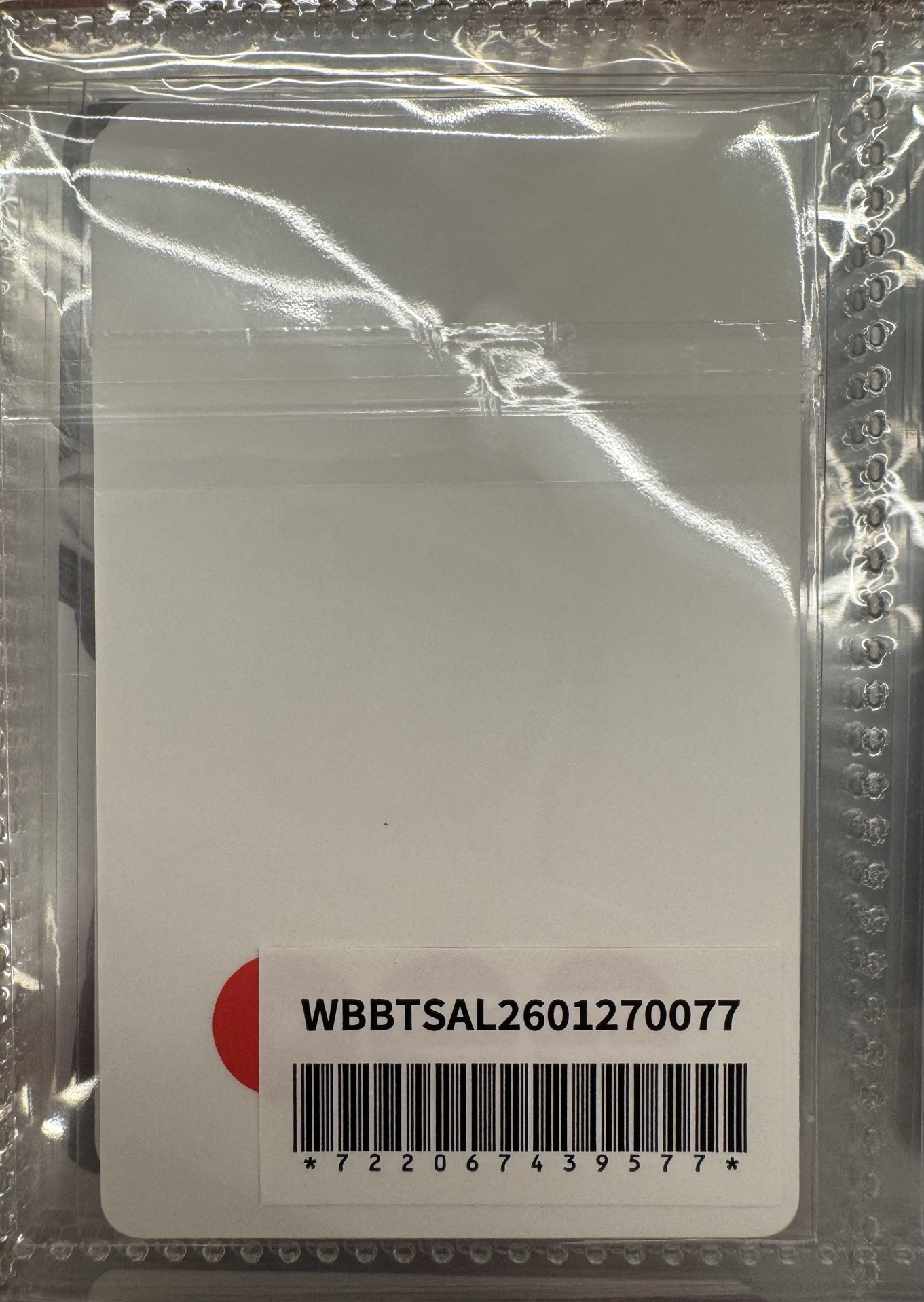 BTS 防彈少年團 金泰亨 V arirang 阿里郎 日咖 幸運卡（全新未拆封）