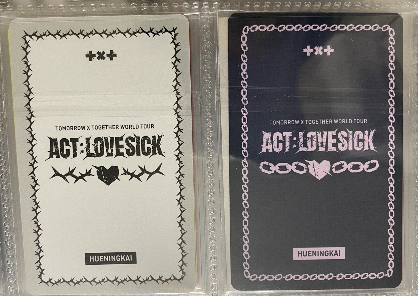 《兩張合售 贈特典卡》TXT 休寧 22巡迴DVD小卡