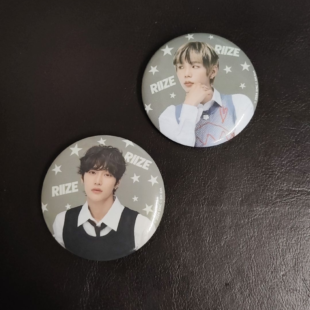 RIIZE 朴元彬 將太郎 日本 扭蛋 徽章