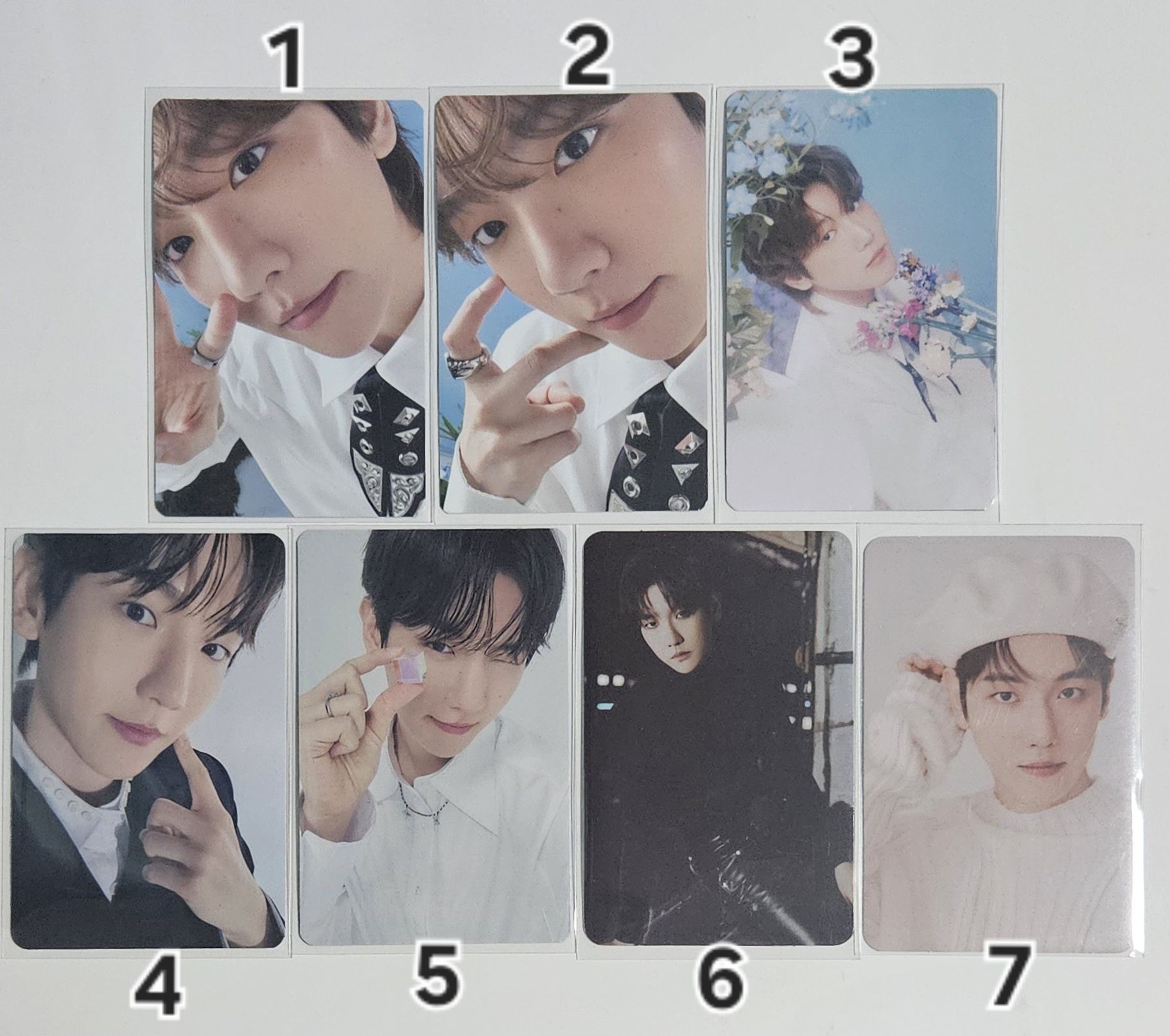 EXO 伯賢 亞巡、世巡 隨機卡