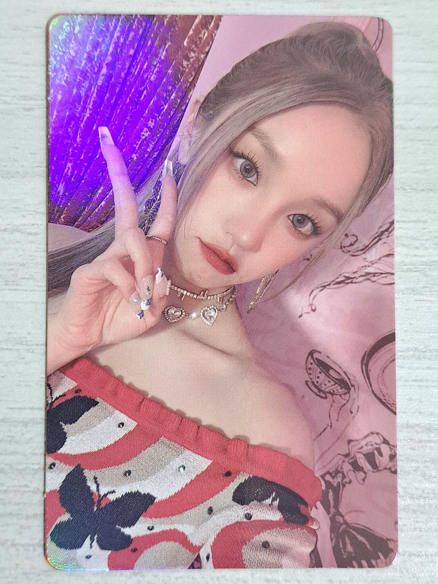 I feel wvs 特典卡 單封琦