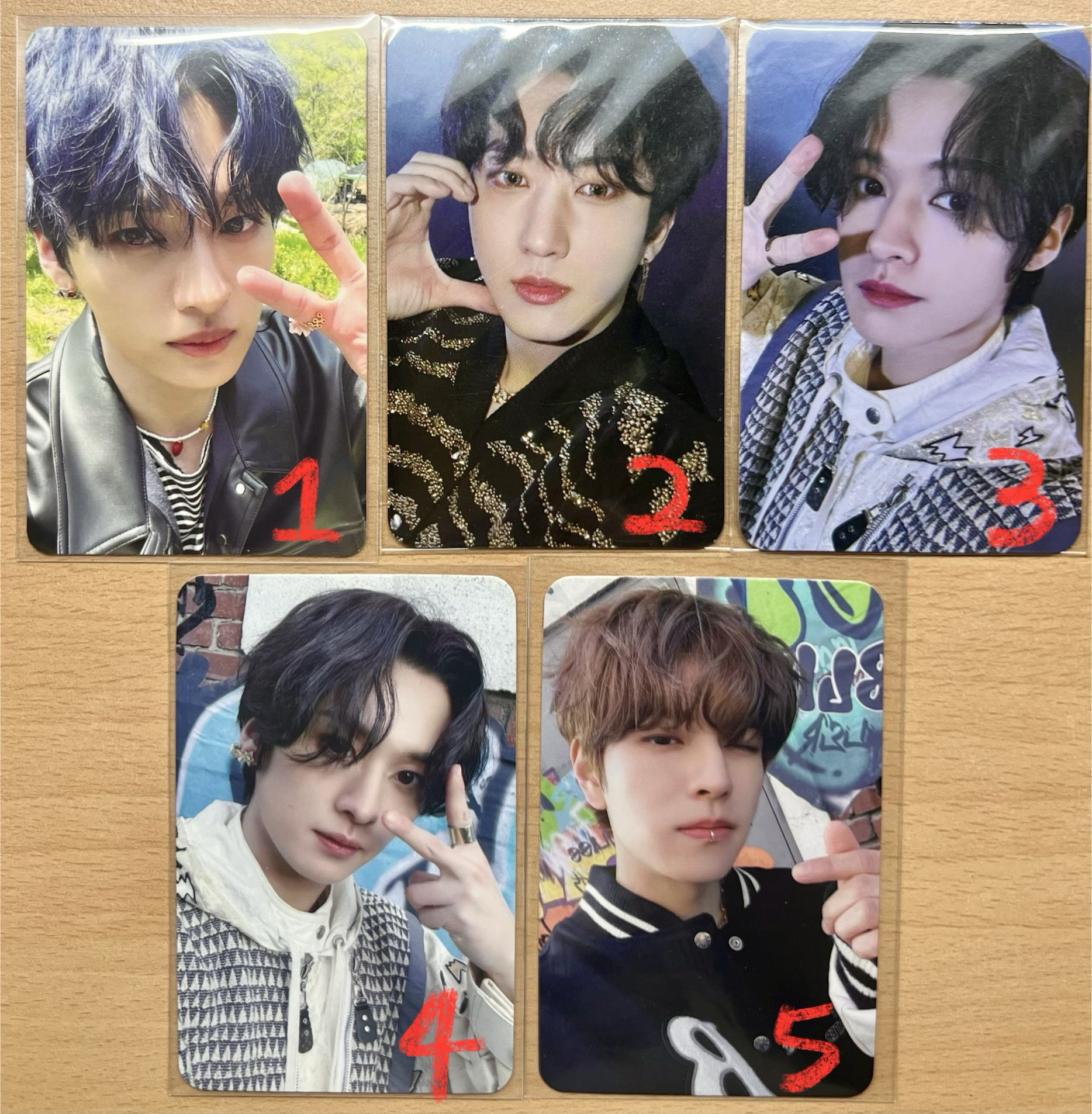 stray kids 特典卡