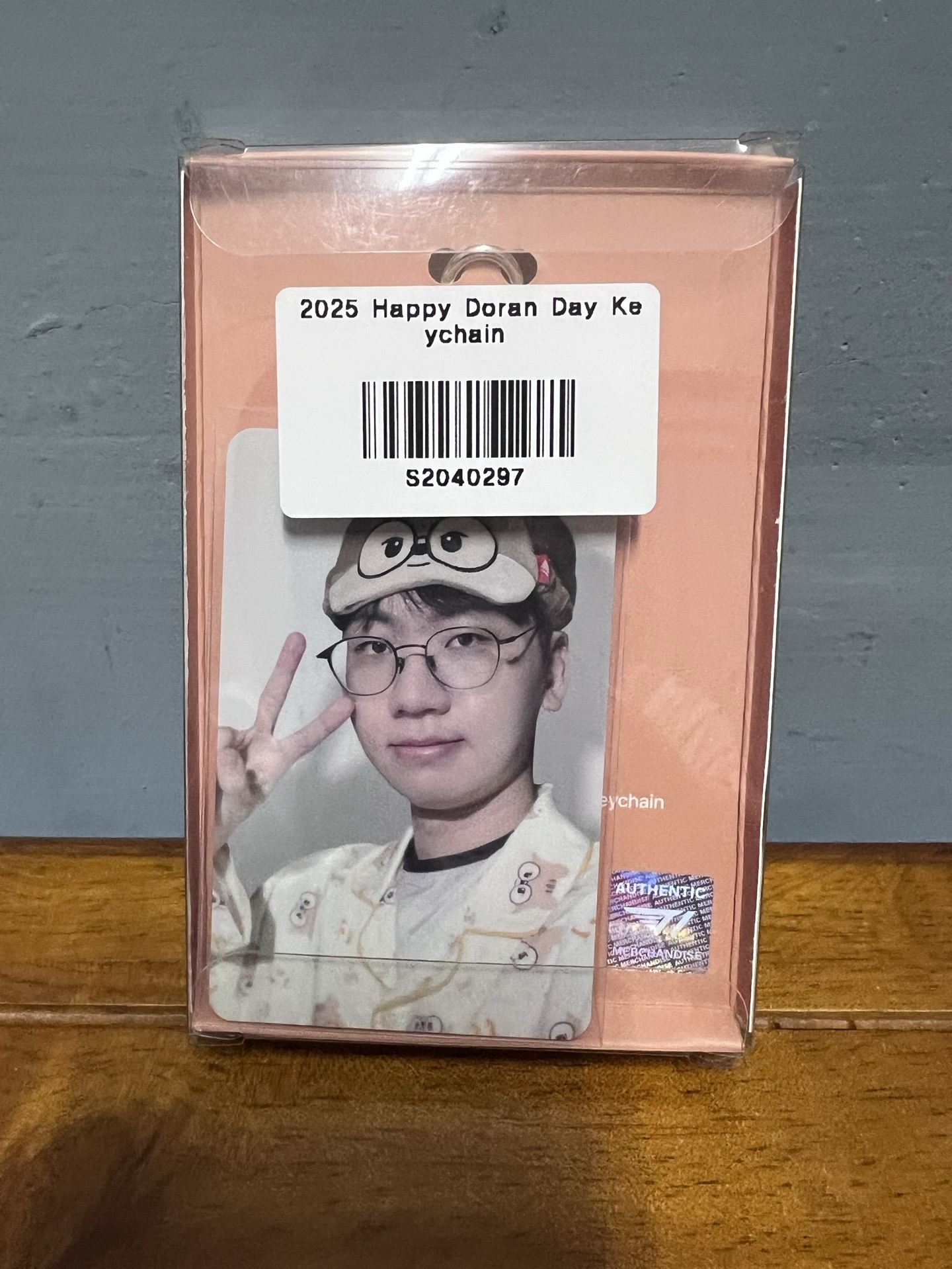 Doran生日鑰匙圈含小卡