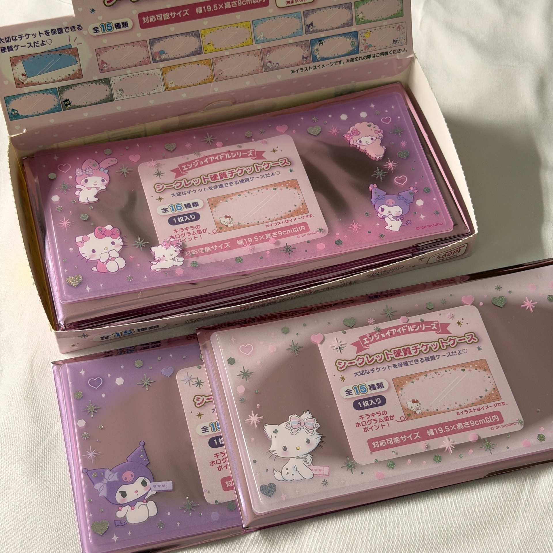 日本三麗鷗票夾硬卡套盲包 現貨 全新未拆/確認款