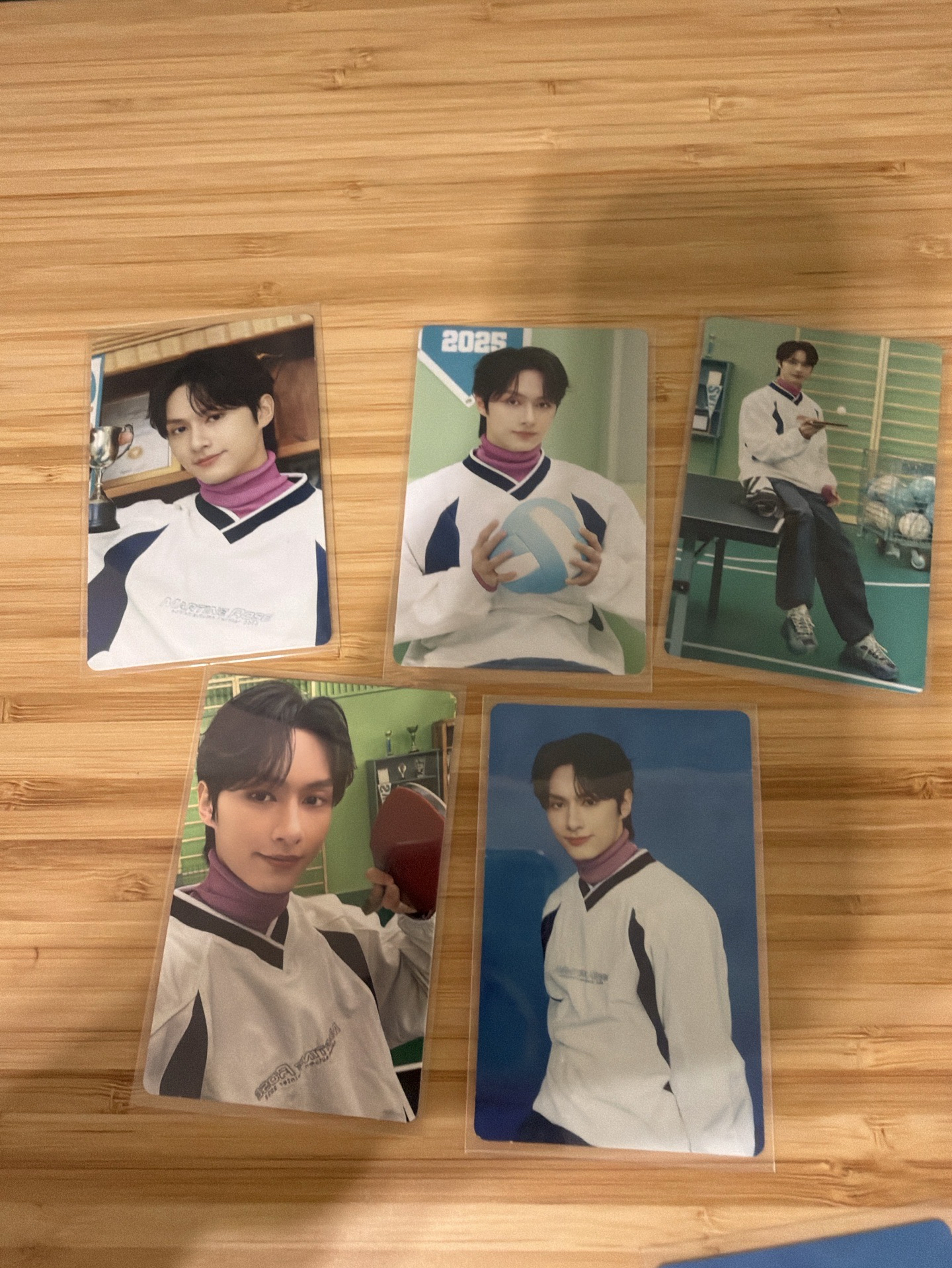 25年 克拉島 卡包卡 13.14.17.18.78共5張（含自拍卡）