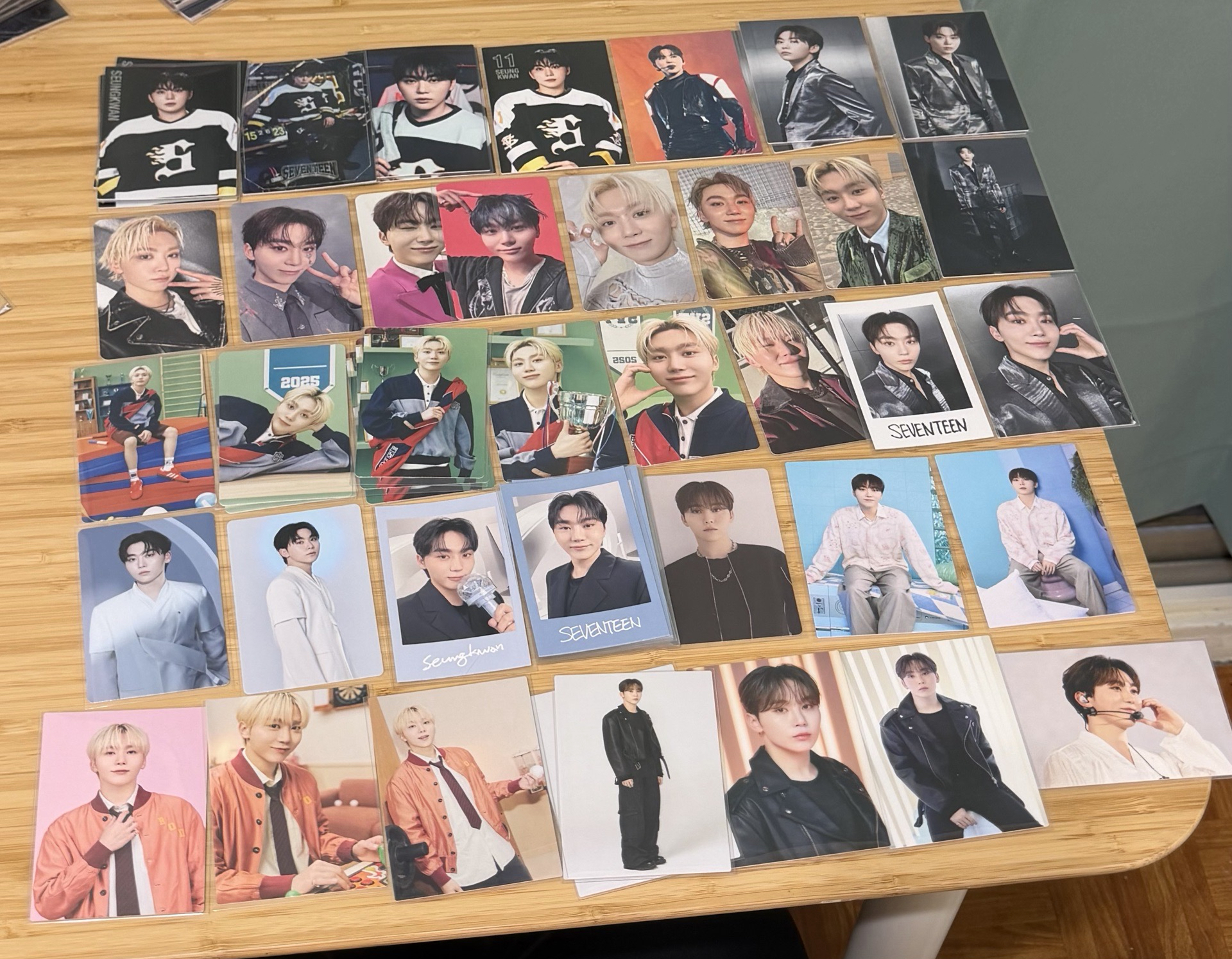 SEVENTEEN 勝寛 小卡們/專輯