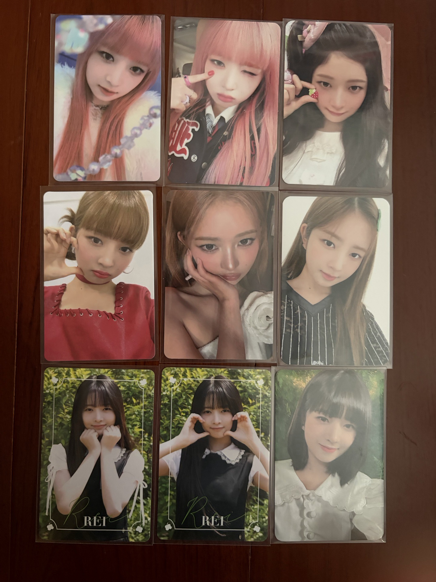 怜 小卡 特典 9張一起