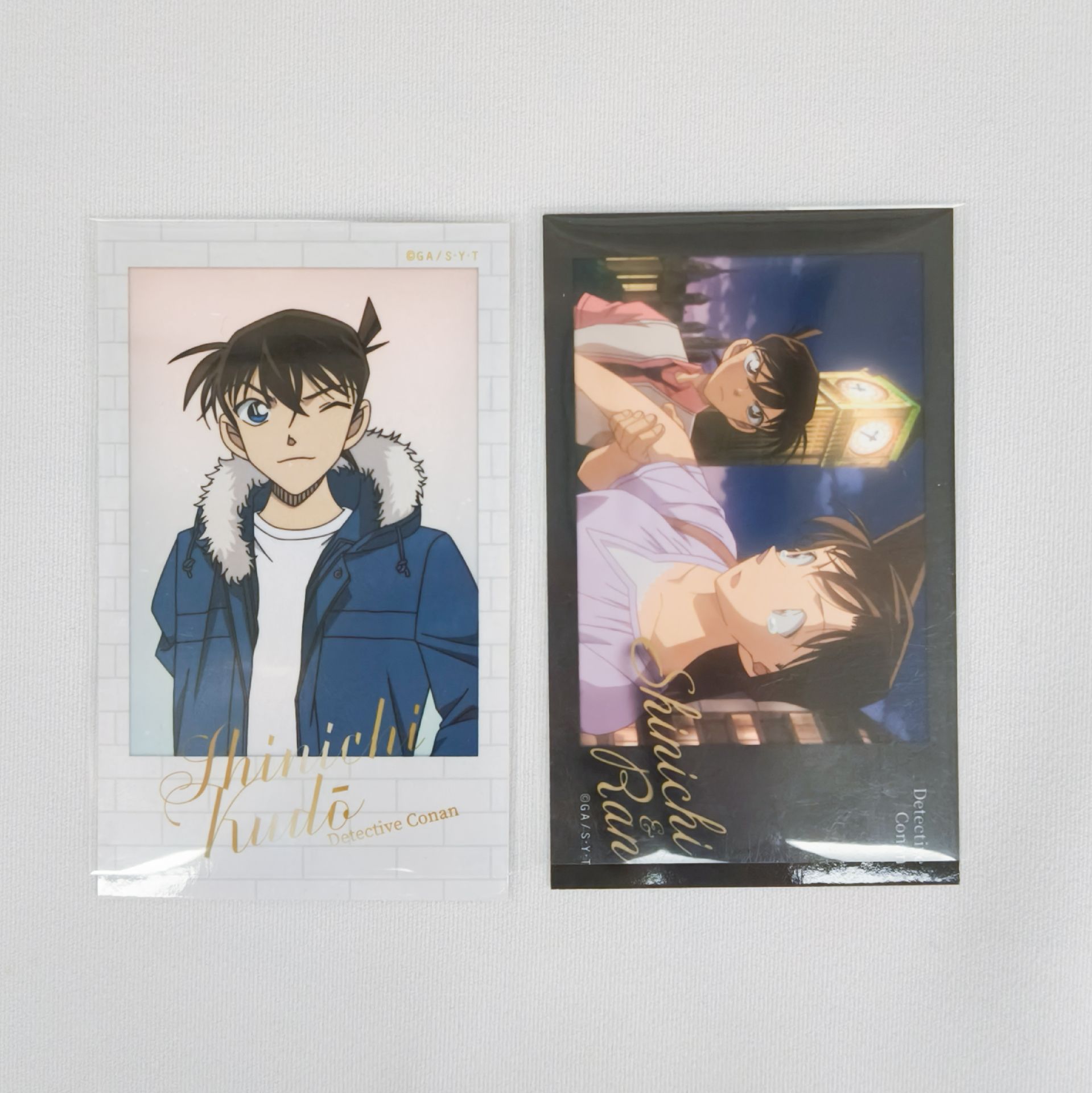 🟡新一&新蘭迷你相卡（一組兩張）