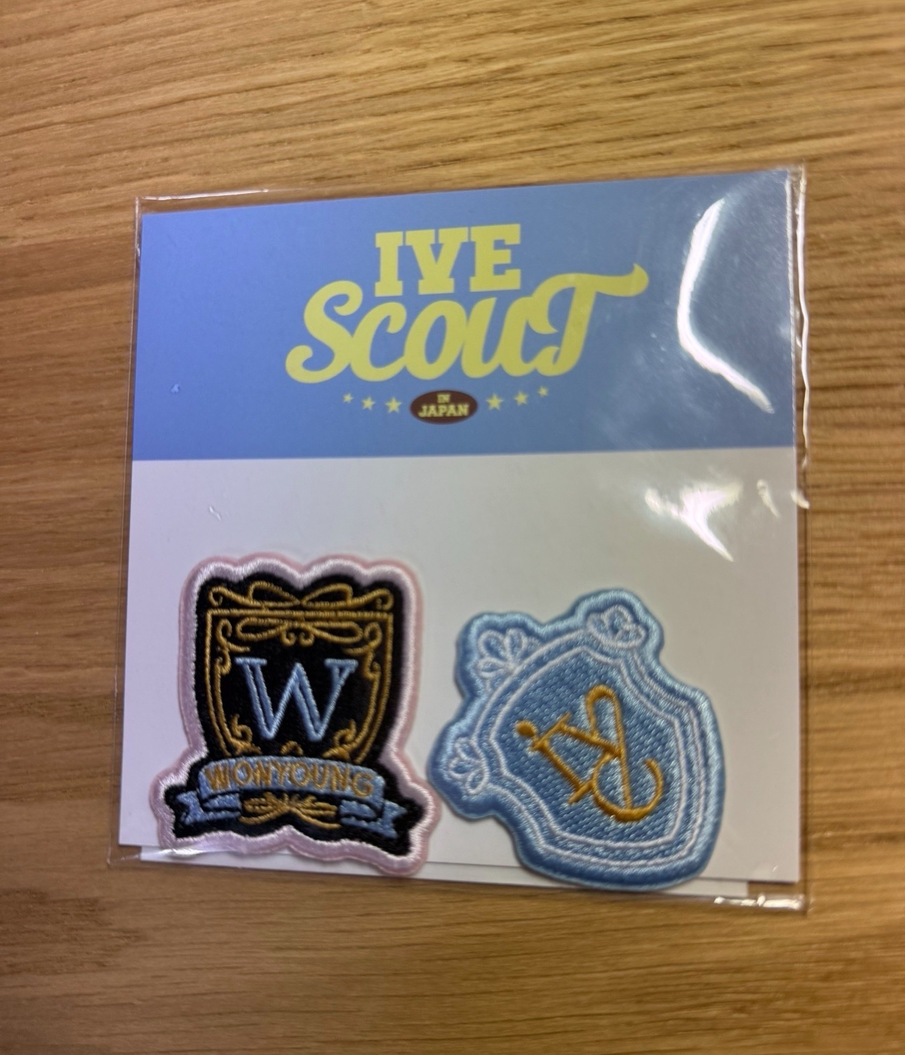 IVE 日巡布質補丁 員（可以縫在衣服、帽T上）
