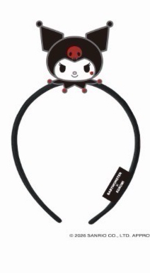 BABYMONSTER KUROMI 聯名 髮飾 髮箍 第一批