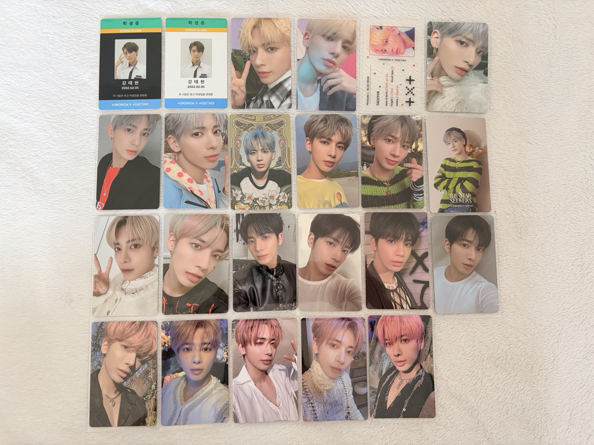 【TXT】태현 姜太顯 歷年專卡