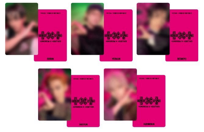 日咖pb特典一套五張