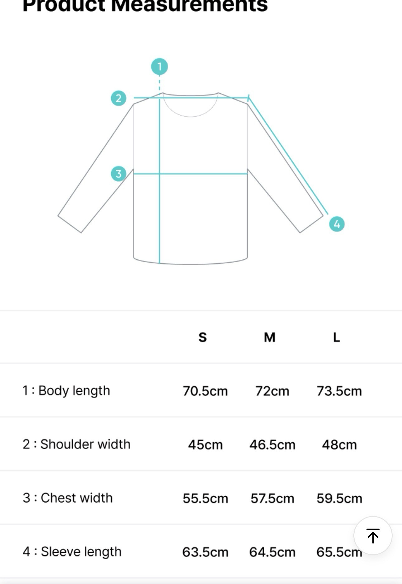 長袖上衣（韓區代購）免二補，請看好尺寸再下單❗️尺寸在第3頁，不接受尺寸不合退貨！