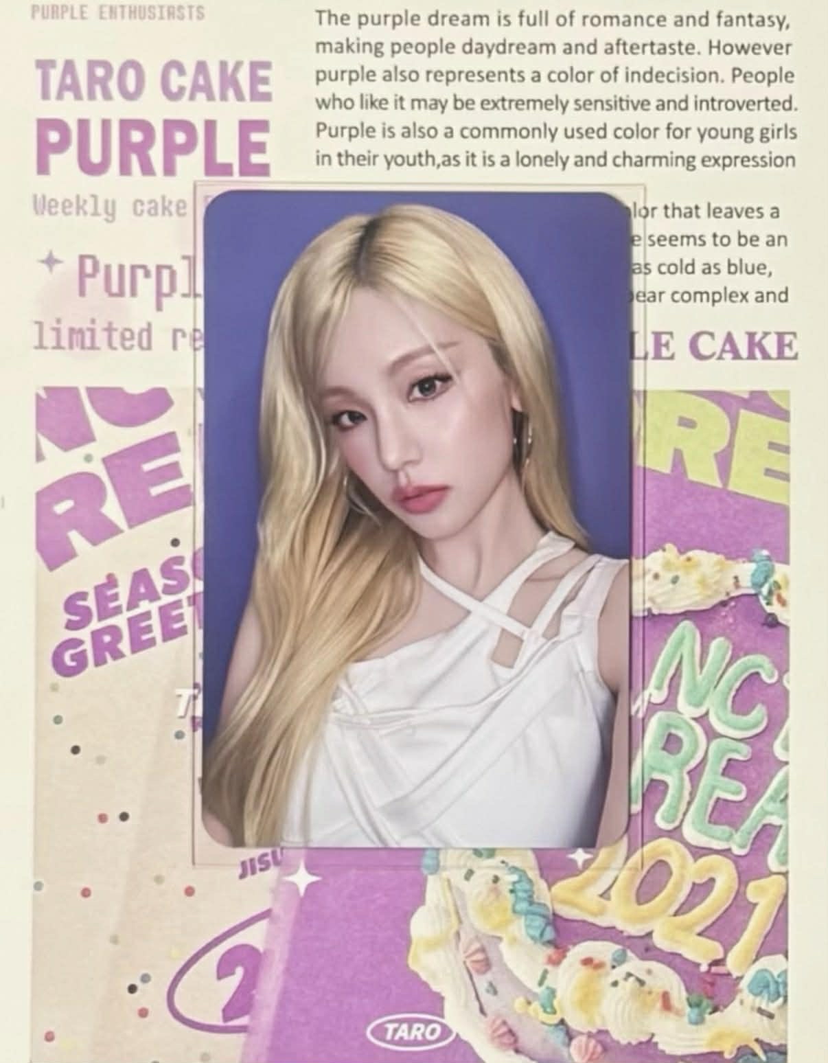  ms當日志 唯一造型+金髮真的很好看很撩