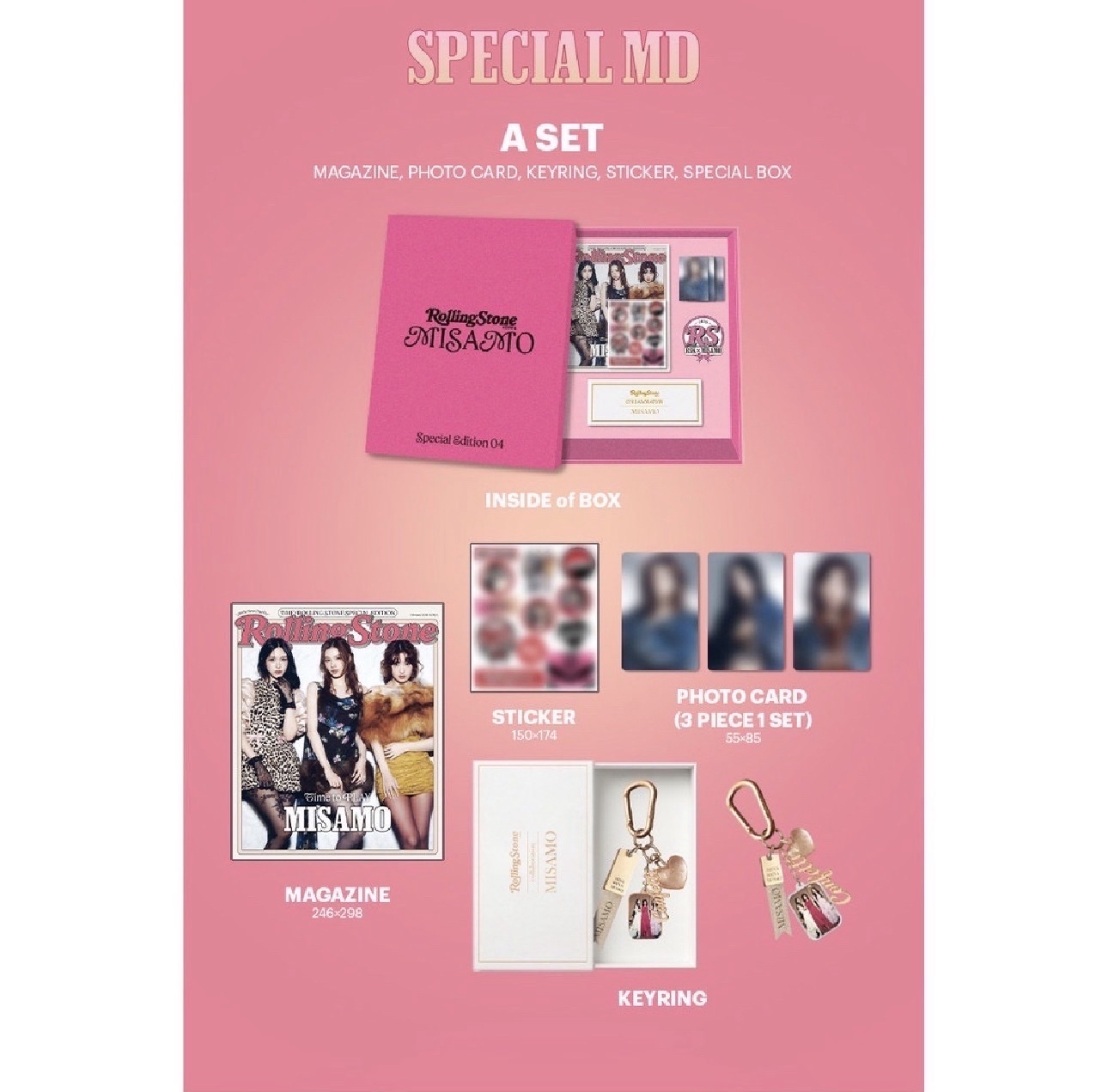 MISAMO 滾石雜誌A版 全新現貨