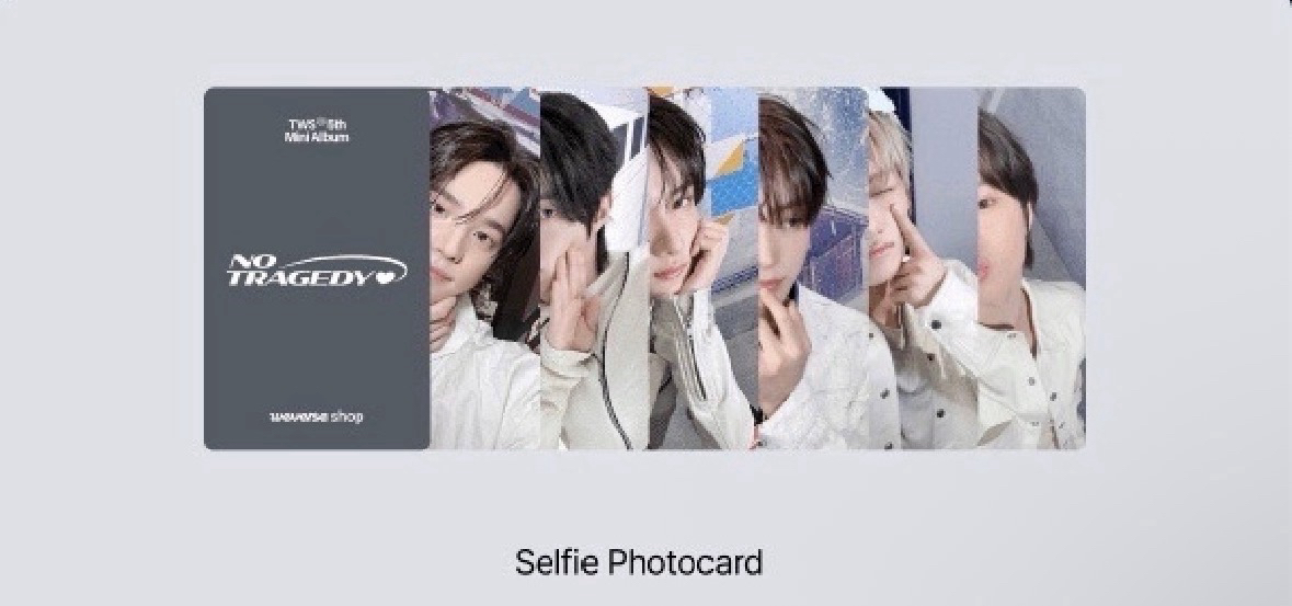 🍓TWS NO TRAGEDY wvs 簽售卡 