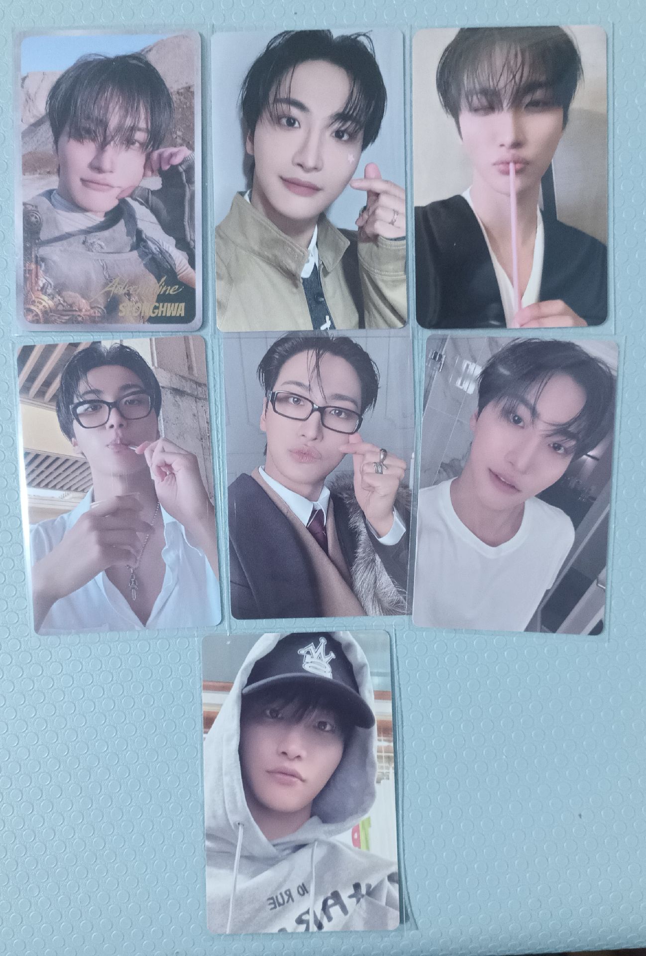 ATEEZ 星化小盤 含已拆單封4張 整圖售