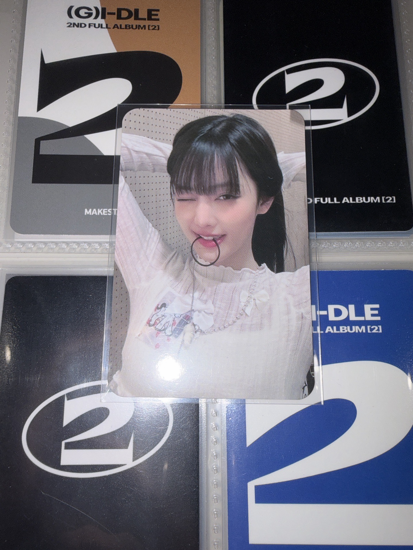 HER dmm 2.0 簽售卡 髮圈妮