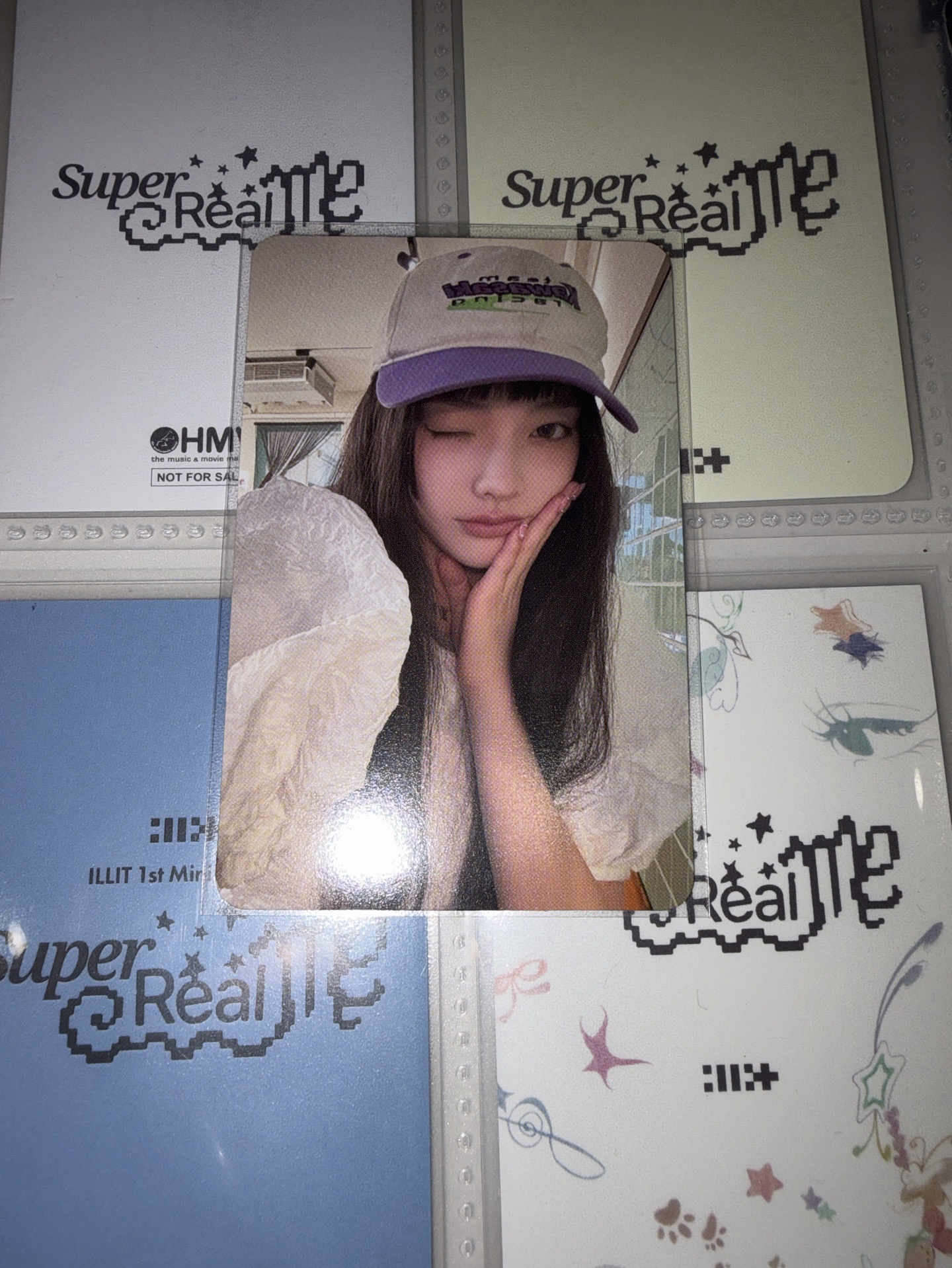 SUPER REAL ME target 特典卡 