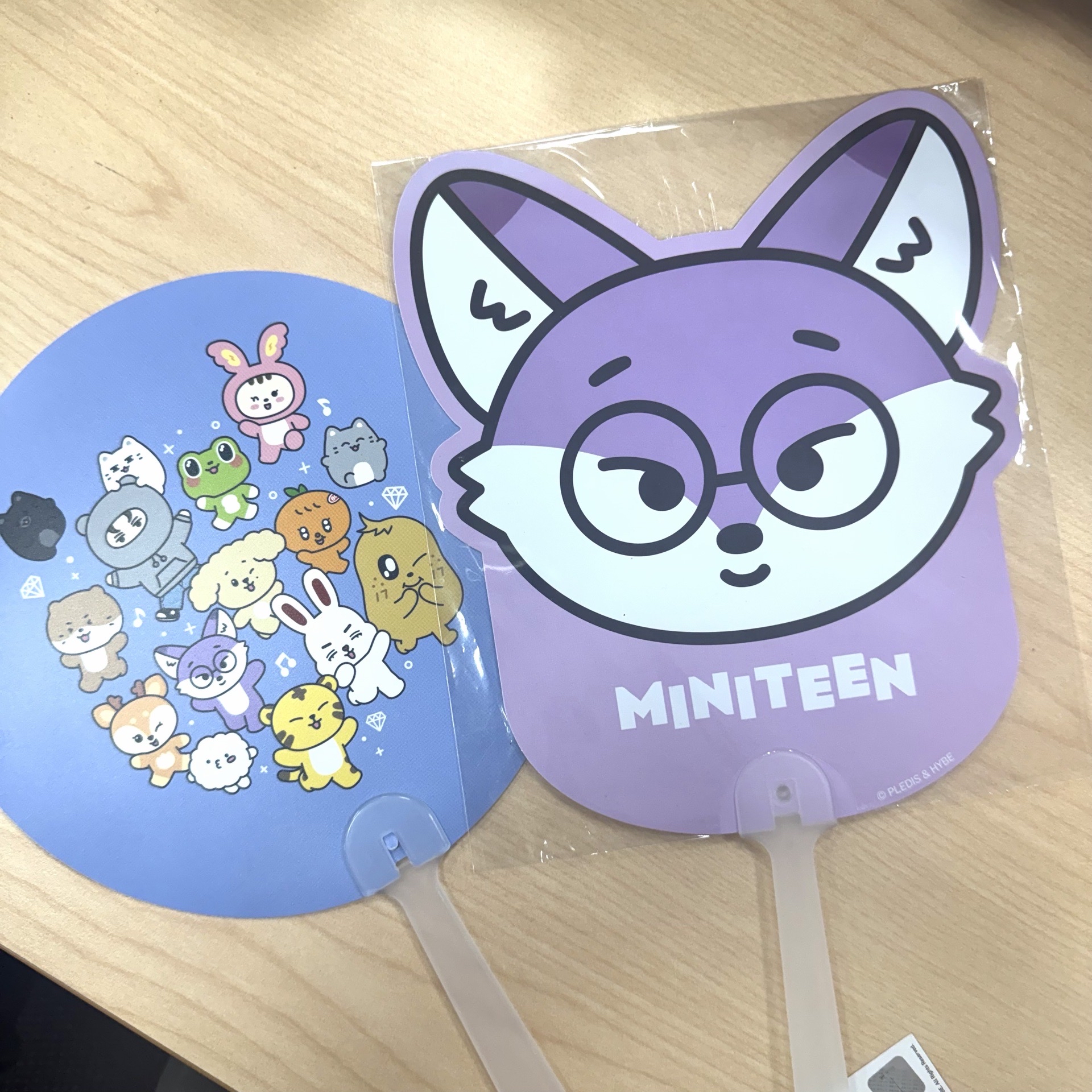 SVT💎 圓佑FOXDUNGEE扇子+快閃店扇子