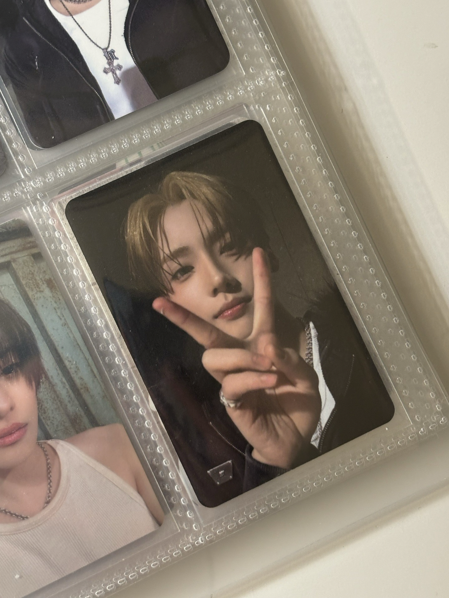 迷一 sr V字中間的臉 特典卡 