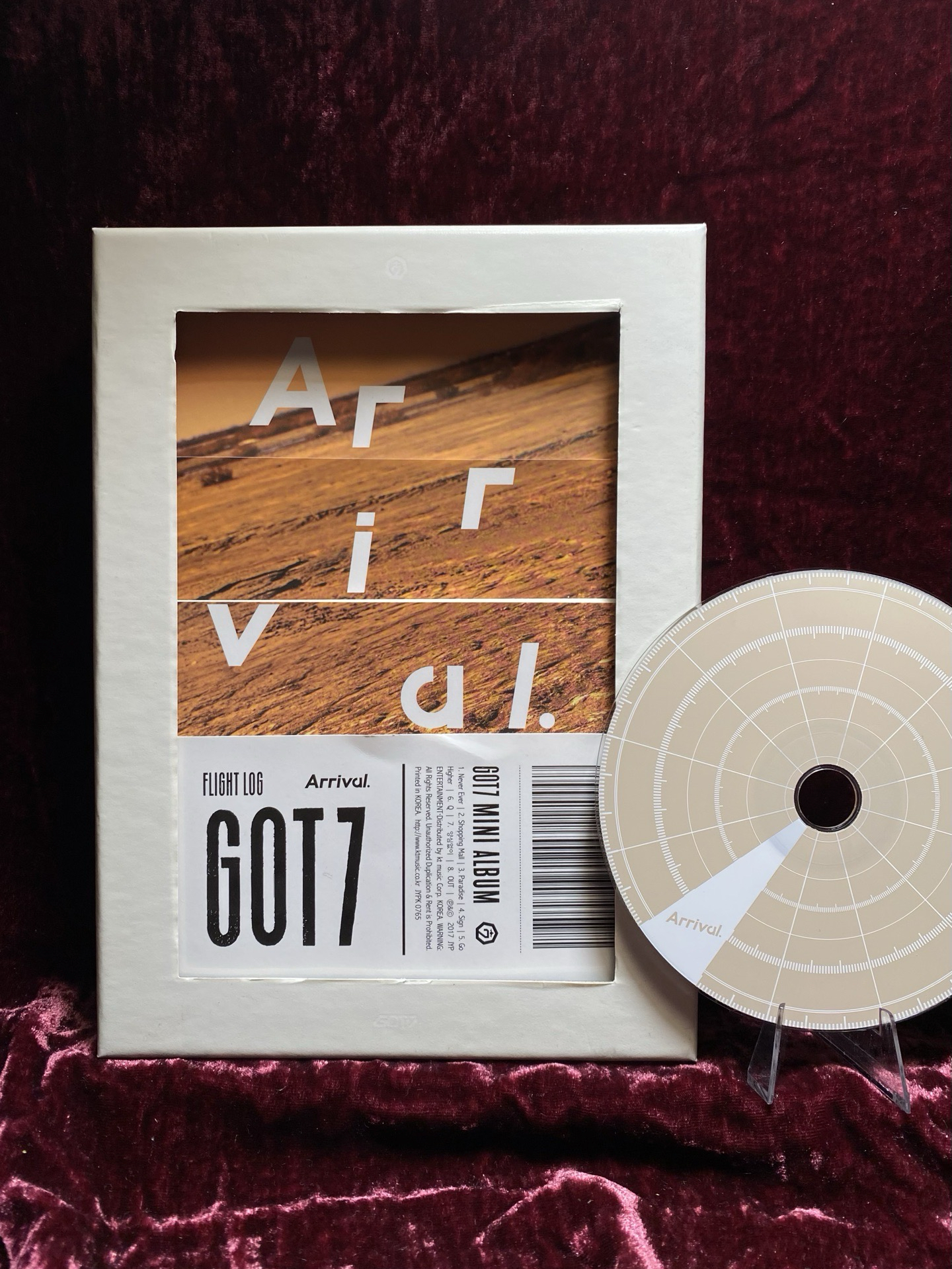 ⎝GOT7⎞降價售 🥊’Flight Log : Arrival’ Never Ver.空專